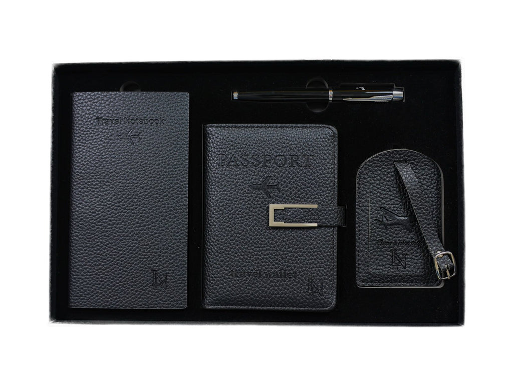 The Lunaré Passport Set — Noir
